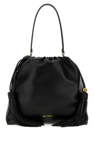 Black leather medium Kalispera bucket bag Black ETRO (WP1B0039AP466)