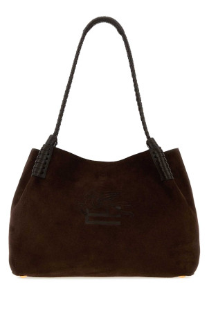 Sark brown suede medium Libra shopping bag ETRO (WP1D0038AP343)