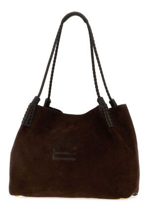 Sark brown suede medium Libra shopping bag ETRO (WP1D0038AP343)