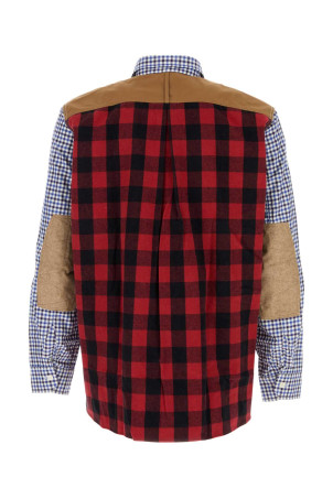 Embroidered cotton shirt JUNYA WATANABE (WPB013W25)