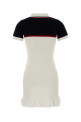 White viscose blend polo dress CASABLANCA (WPF26KW157001)