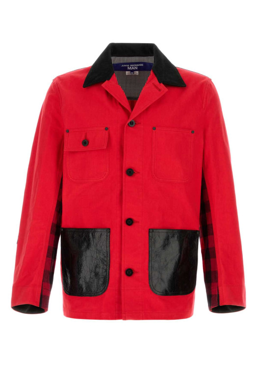 Red denim jacket JUNYA WATANABE (WPJ028W25)