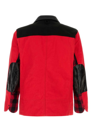 Red denim jacket JUNYA WATANABE (WPJ028W25)