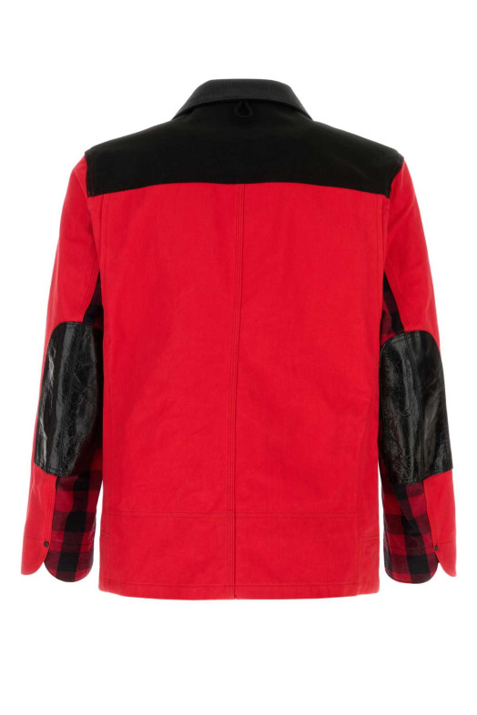 Red denim jacket JUNYA WATANABE (WPJ028W25)