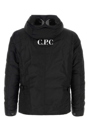 Black nylon Junya Watanabe x CP Company down jacket Black JUNYA WATANABE (WPJ915W25)