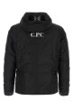 Black nylon Junya Watanabe x CP Company down jacket Black JUNYA WATANABE (WPJ915W25)