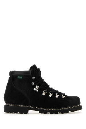 Black calf hair Junya Watanabe x Paraboot ankle boots Black JUNYA WATANABE (WPK105W25)
