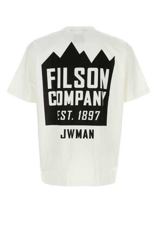 White cotton t-shirt JUNYA WATANABE (WPT002W25)
