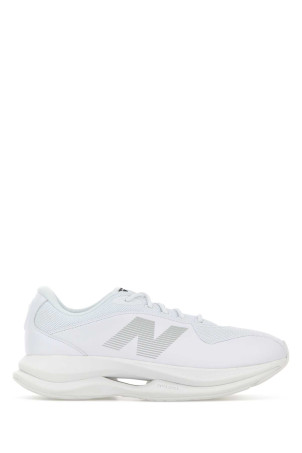 White synthetic leather and fabric Junya Watanabe MAN x New Balance sneakers White JUNYA WATANABE (WQK102001)