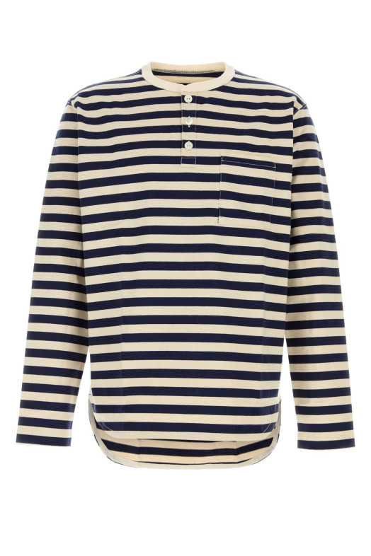 Embroidered cotton oversize t-shirt JUNYA WATANABE (WQT006051)