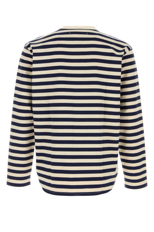 Embroidered cotton oversize t-shirt JUNYA WATANABE (WQT006051)