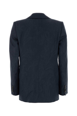 Blue wool blazer ETRO (WRCA004299TJ212)