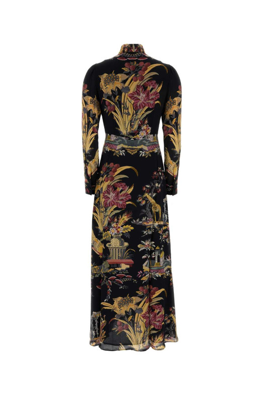 Printed crepe long dress ETRO (WRHA055299SP41E)