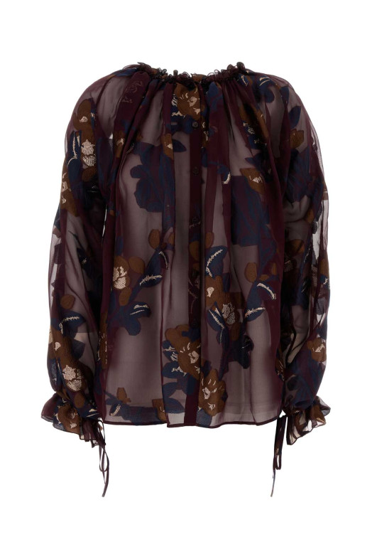 Embroidered silk blend shirt ETRO (WRIA010799TJA16)