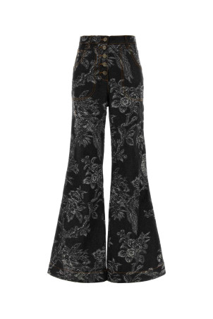 Embroidered stretch denim jeans ETRO (WRNB000499TJE1F)