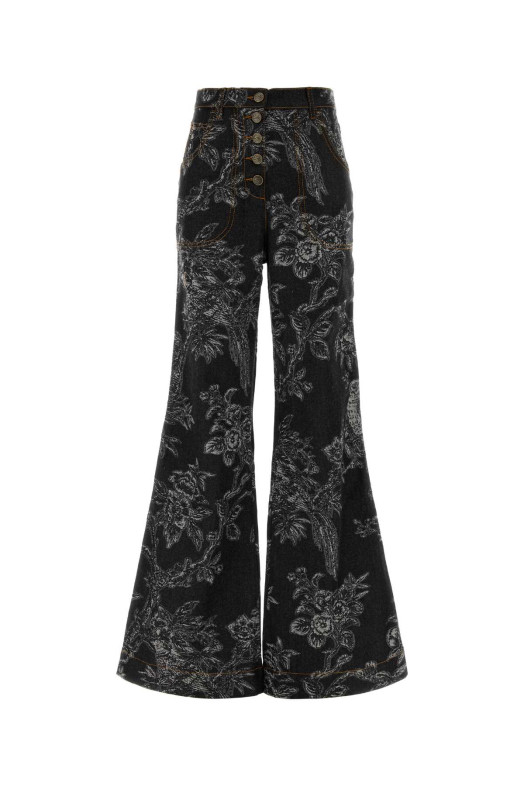 Embroidered stretch denim jeans ETRO (WRNB000499TJE1F)