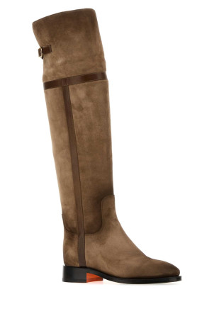 Mud suede Janelle boots SANTONI (WSHM72370BJ2SHVI)