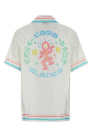 White silk shirt CASABLANCA (WSP26SH20003)