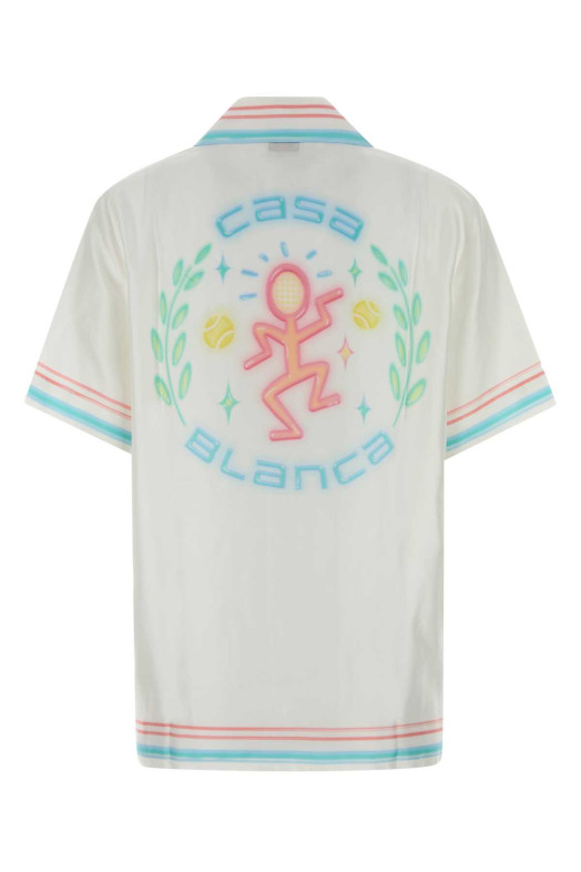 White silk shirt CASABLANCA (WSP26SH20003)