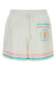 White silk shorts CASABLANCA (WSP26TR40403)