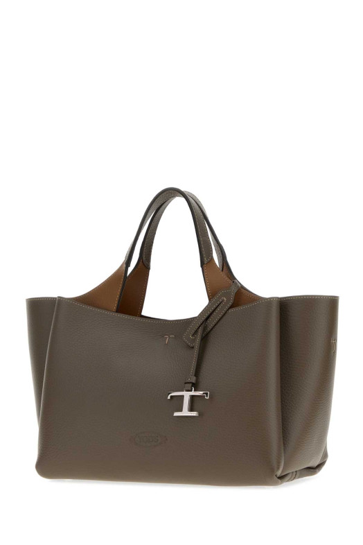Mud leather mini handbag TOD'S (XBWAPAFL100QRI)