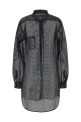 Mesh shirt Black