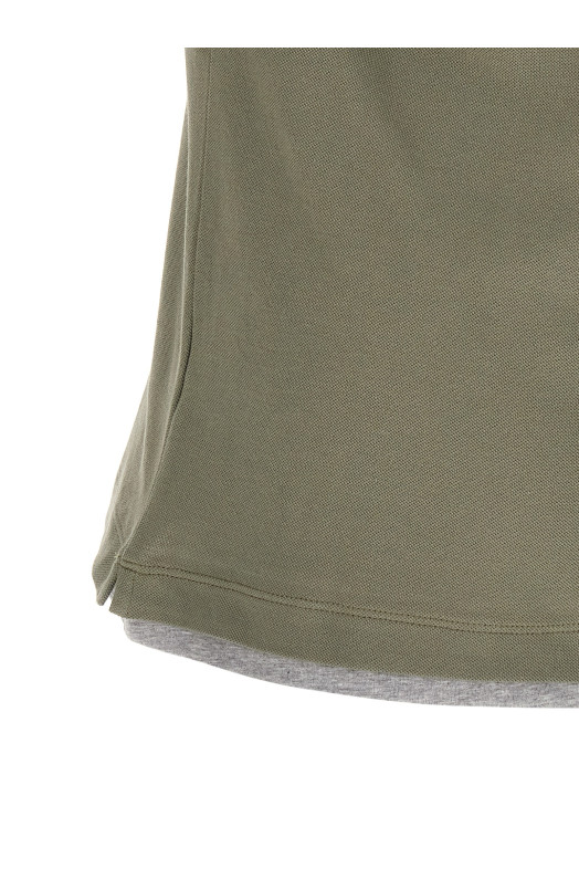 Поло «Faux Layering», зелёное ME8543966CNX37