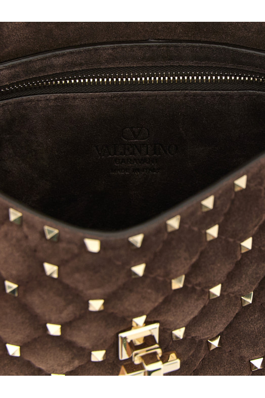 Сумка через плечо «Rockstud spike mediium», коричневая W2B0122KQQ0TO