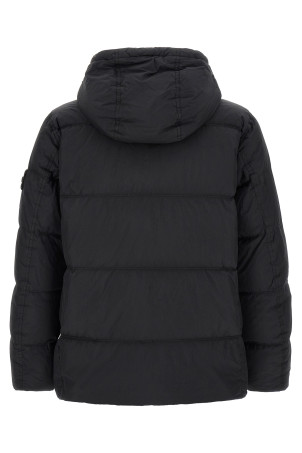 Пуховик с рюшами, синий STONE ISLAND L2S154100037S0A23V0020