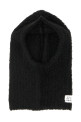 Балаклава из букле с логотипом, черная MM6 MAISON MARGIELA S62TB0010M13342900
