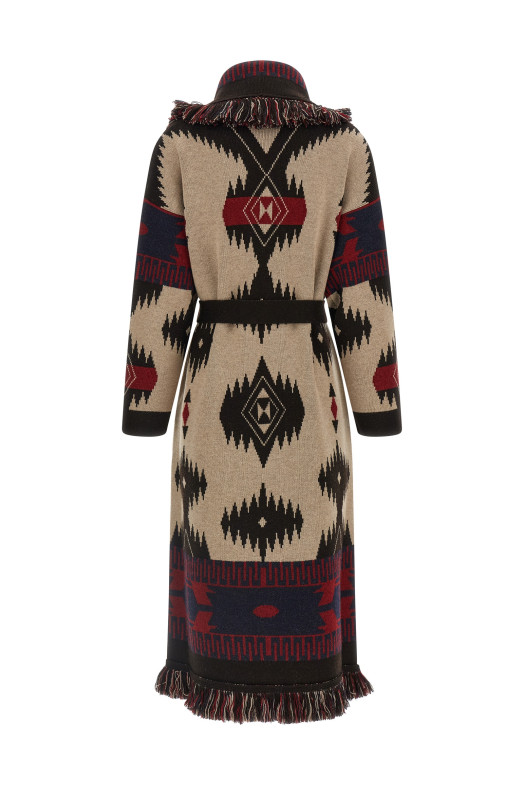 'Icon' long coat Multicolor