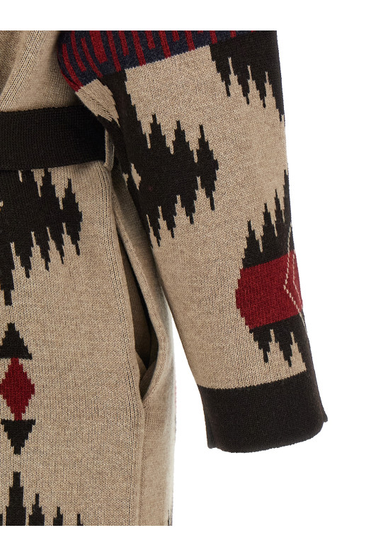'Icon' long coat Multicolor