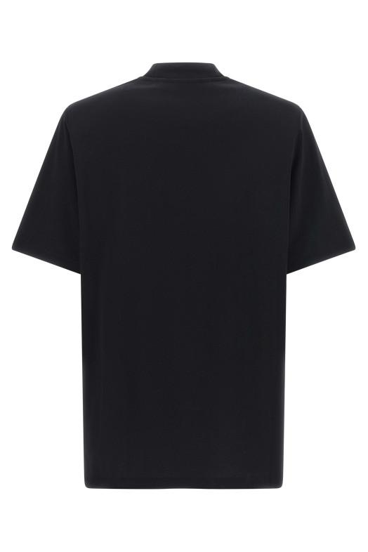 Mock-neck T-shirt  Black