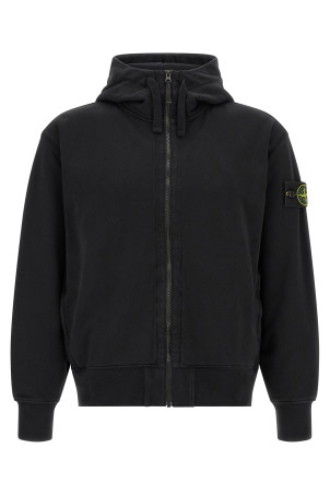 '6100009' hoodie Black