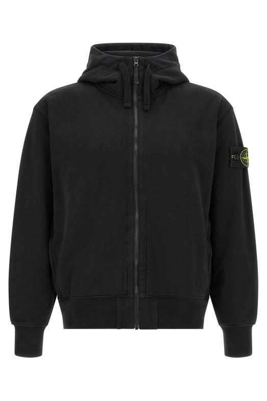 '6100009' hoodie Black