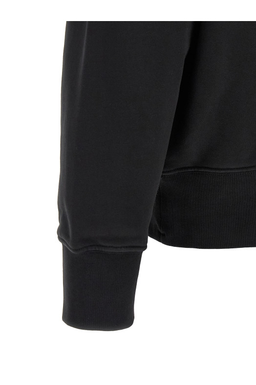 '6100009' hoodie Black