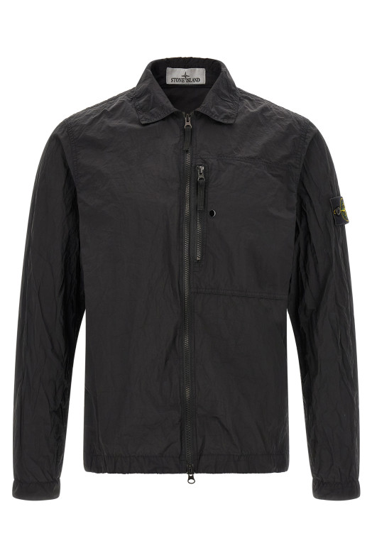 '120004' overshirt Black