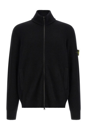 'Badge Stone Island' cardigan Black