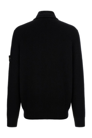 'Badge Stone Island' cardigan Black