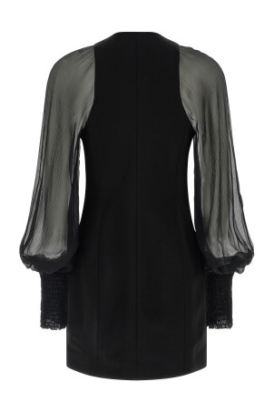 XL zip dress Black