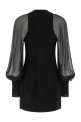 XL zip dress Black