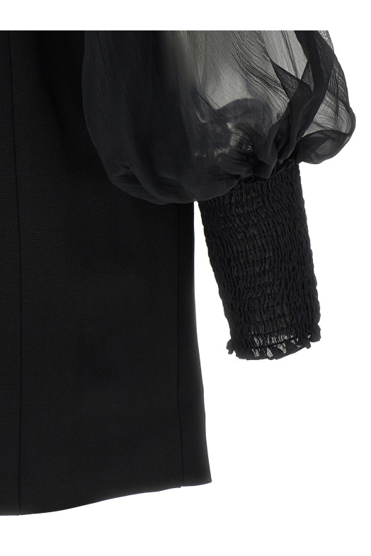 XL zip dress Black