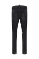 Джинси з ефектом розбризкування фарби, чорні DSQUARED2 S74LB1972D30046900