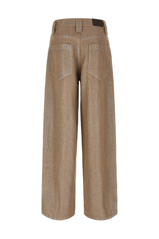 'Baggy' jeans Beige