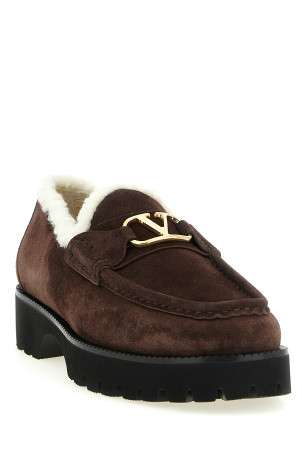 Valentino Garavani 'VLogo Signature' loafers Brown