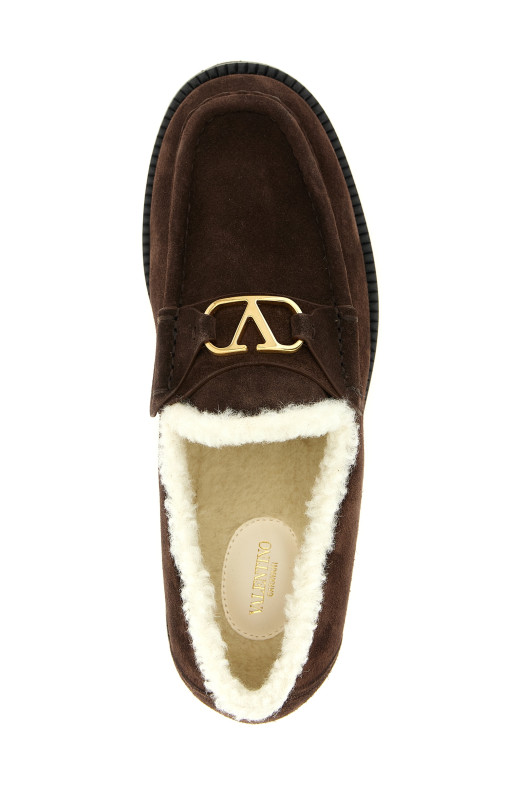Valentino Garavani 'VLogo Signature' loafers Brown