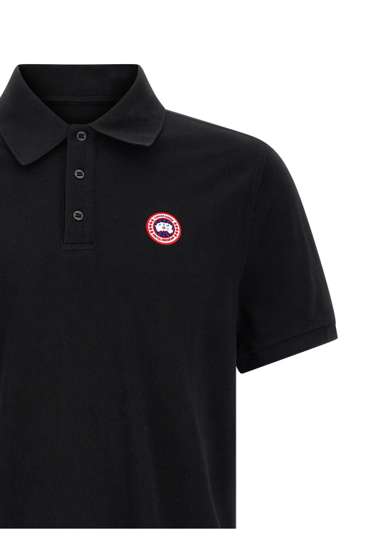 'Becley' polo shirt Black