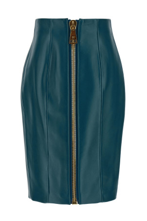 XL zip skirt Blue