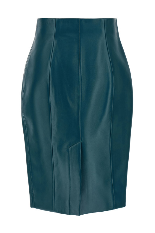 XL zip skirt Blue