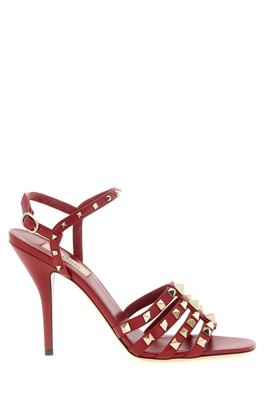 Сандалии «Rockstud», красные W2S0PV5JDWBGN